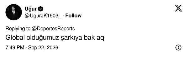 İşte o paylaşıma gelen tepkilerden bazıları;