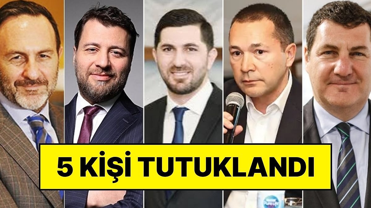 Emre Tezmen, Emre Alkin, Kerem Alkin, Alper Öztürk ve Serdar Turhan Tutuklandı