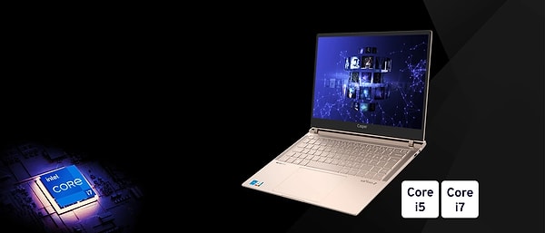 13. Nesil Intel Core i5/i7, LPDDR5 bellek, PCIe 4.0 SSD ve Copilot'lu Windows 11 Pro ile Nirvana Z100 ofis işlerine ve yapay zeka araçlarına hazır.