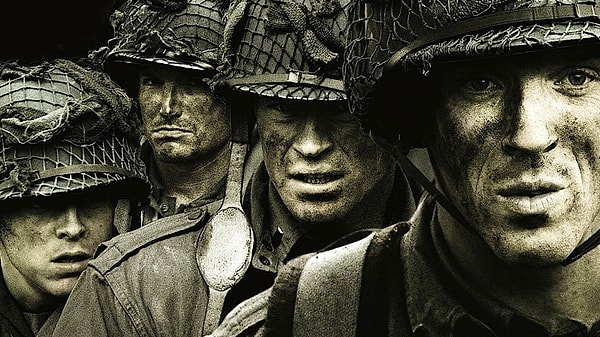2. Band of Brothers (2001) - IMDb: 9.4