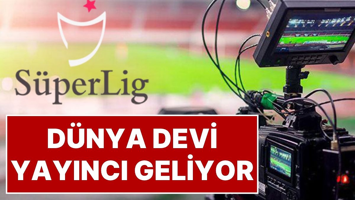 Süper Lig'e Yeni Yayıncı Adayı: Amazon Göz Koydu, Saran ile Birlikte 400 Milyon Dolarlık Teklif Hazırlanıyor