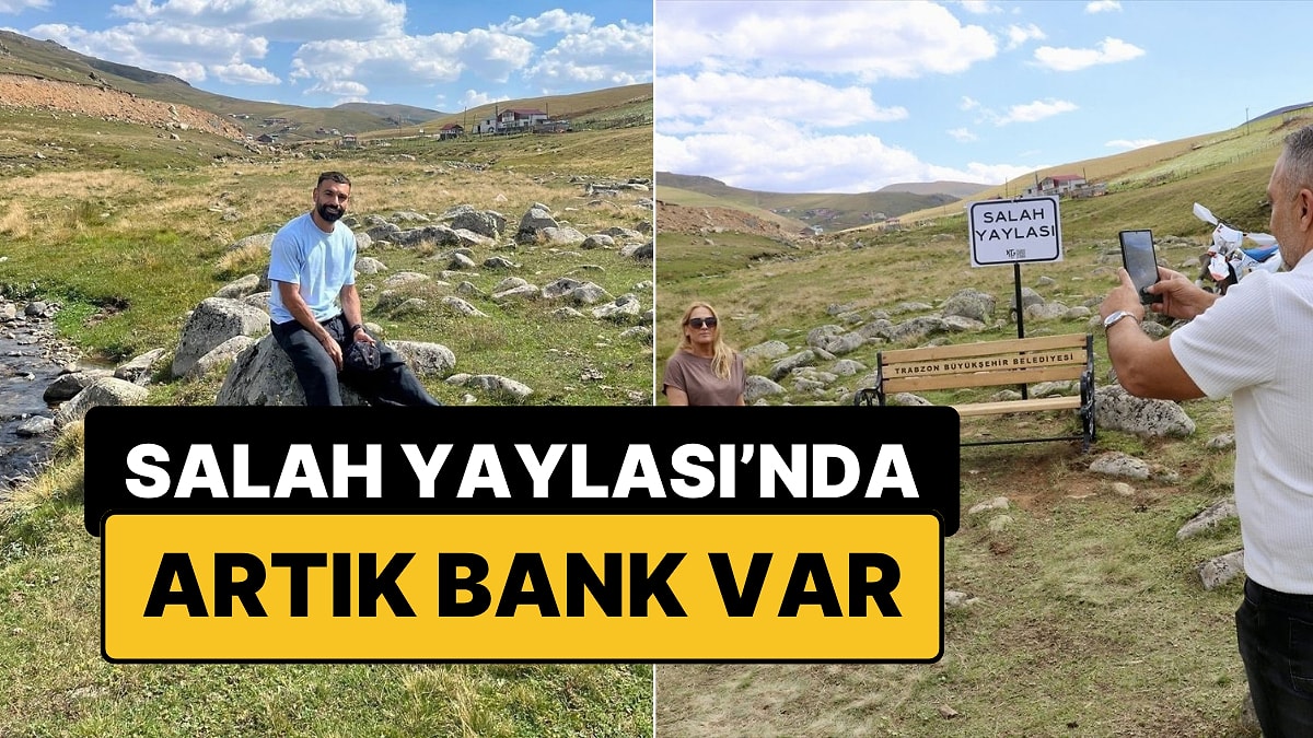 Muhammed Salah'ın Yaylada Fotoğraf Çektirdiği Taşın Yanına Bank Konuldu