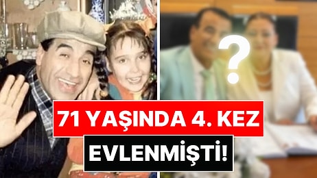 71 Yaşında Dördüncü Kez Evlenen Bücür Cadı'nın Köfteci Abbas'ından 33 Yaş Küçük Eşiyle Aşk Pozu!