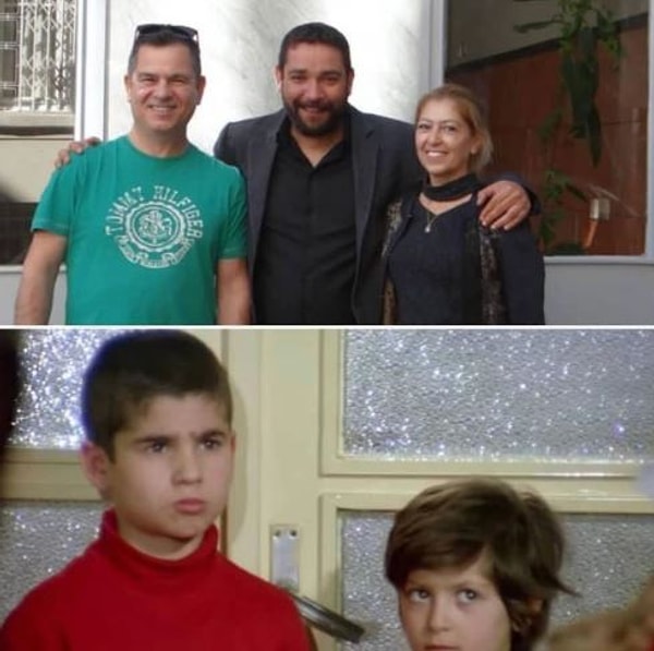 Soner Yağız, filmde kız kardeşini oynayan Banu Bolaman ile yıllar sonra bir araya geldi.
