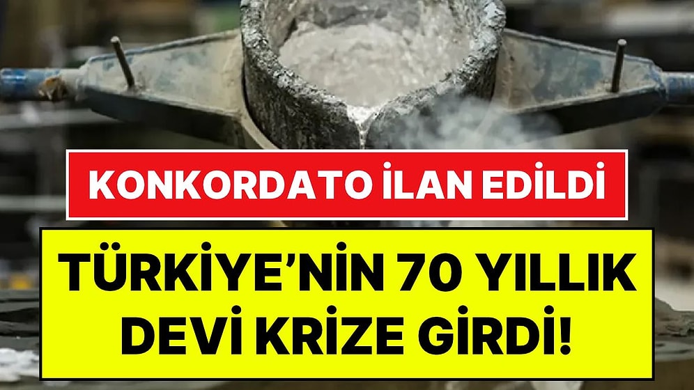 Türkiye'nin 70 Yıllık Devi Konkordato İlan Etti: Mahkemeden Kokil Metal'e 3 Aylık Geçici Mühlet
