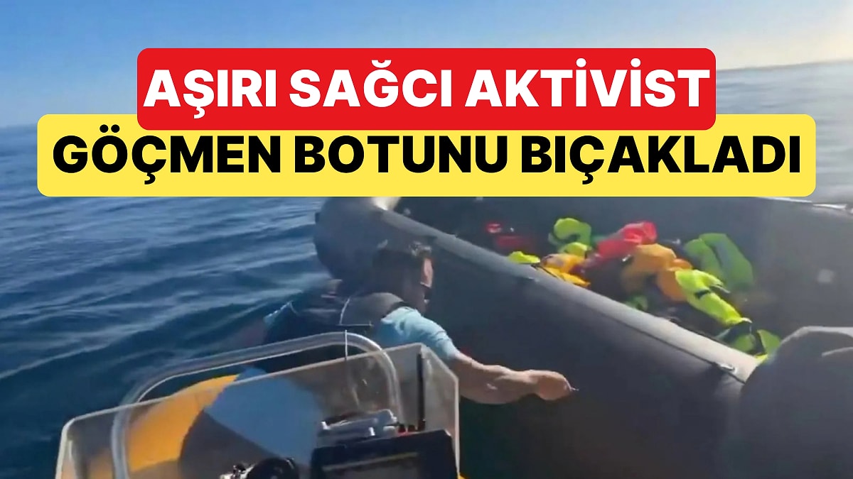 Manş'ta Göçmen Botunu Bıçaklayan Aşırı Sağcı Gözaltında: 'Burası İngiltere'
