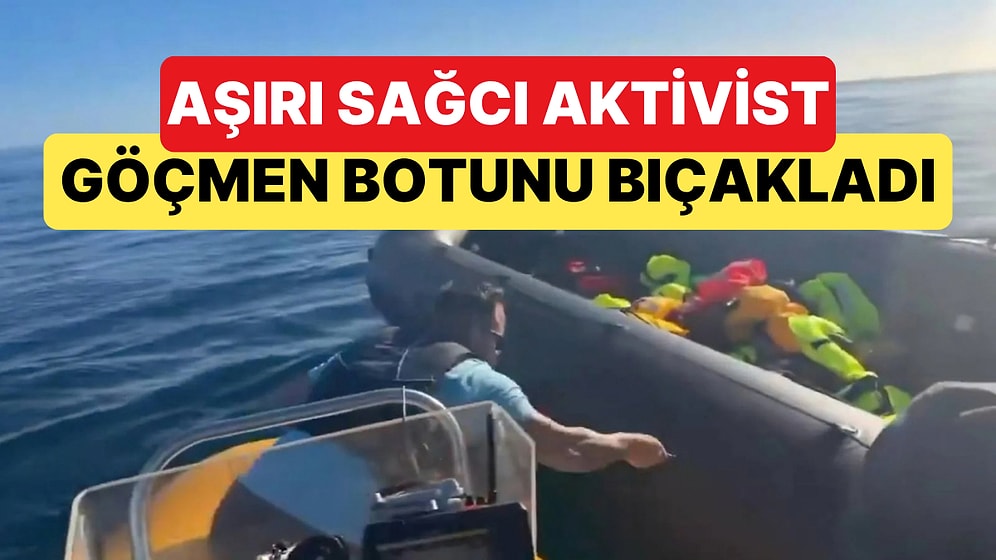 Manş'ta Göçmen Botunu Bıçaklayan Aşırı Sağcı Gözaltında: 'Burası İngiltere'
