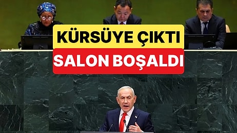 Netanyahu BM Genel Kurulu'nda Boş Salona Konuştu: Heyetler Salonu Terk Etti