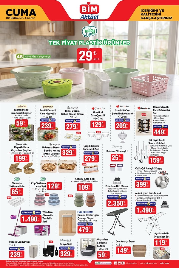 Hobby Life Tek Fiyat Plastik Ürünler 29 TL