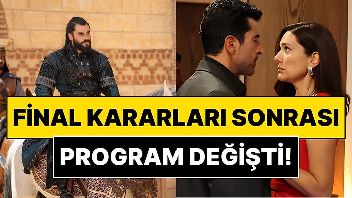 İki Dizi Erken Final Yapınca Takvim Değişti: Hangi Dizi Hangi Gün Yayında, Yeni Diziler Ne Zaman Başlıyor?