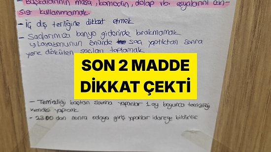 Bir Yurt Odasındaki Sevr Anlaşması'nı Aratmayan Kurallar Çok Konuşuldu