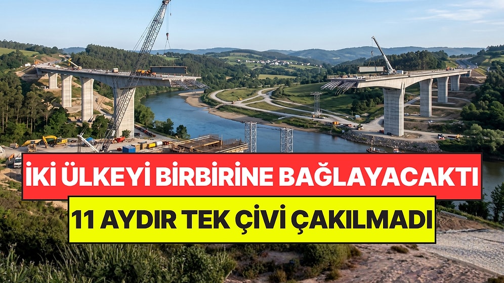 İki Ülkeyi Birbirine Bağlayacak Dev Köprü Ellerinde Kaldı: 11 Aydır Tek Çivi Çakılmadı