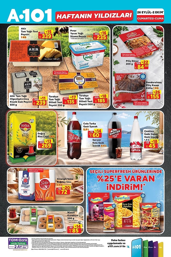 Ahir Tam Yağlı Tost Peyniri 1 KG 339 TL