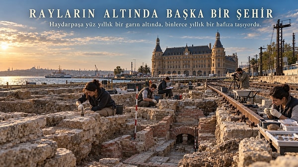 Rayların altından başka bir şehir çıktı