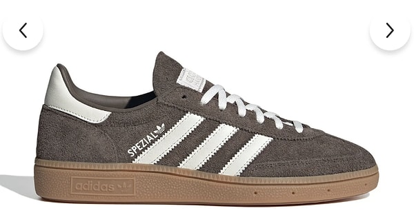 adidas Handball Spezial kahverengi sneaker ile sokak modası.