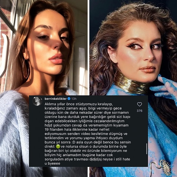 Berrin Keklikler'in yıllar sonra yaptığı yorumun dozu da pek hafif değildi!