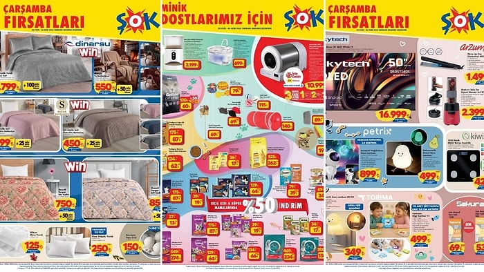 ŞOK'a Projeksiyon Gece Lambası Geliyor! 30 Eylül 2026 ŞOK Aktüel Ürünler Kataloğu