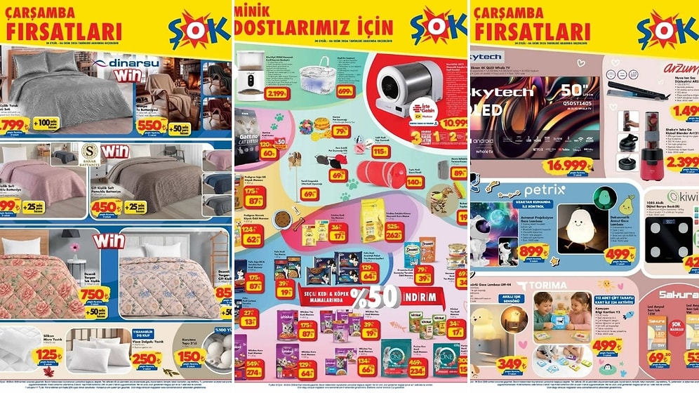 ŞOK'a Projeksiyon Gece Lambası Geliyor! 30 Eylül 2026 ŞOK Aktüel Ürünler Kataloğu