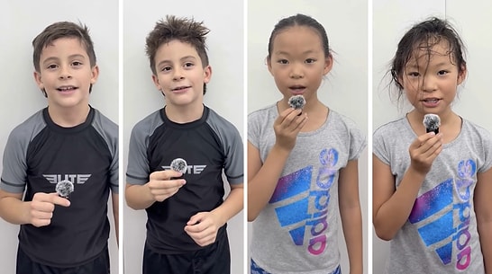 Adorable Before-and-After Photos of Young Jiu-Jitsu Athletes Melt Hearts Online