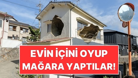 Sokağın Ortasındaki Sıradan Evin İçine Mağara Yaptılar