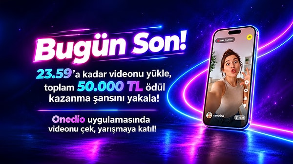 Bir Dakikanı Ayır, Vidio Çek, 50 Bin TL Kazan!