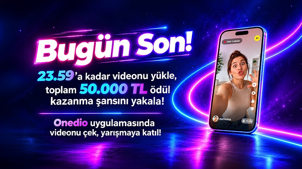 Bir Dakikanı Ayır, Vidio Çek, 50 Bin TL Kazan!