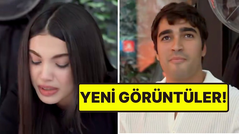 "Osman" Mert Ramazan Demir ve "Bahar" Lizge Cömert Aynı Masada: Susuz Yaz'dan Yeni Görüntüler