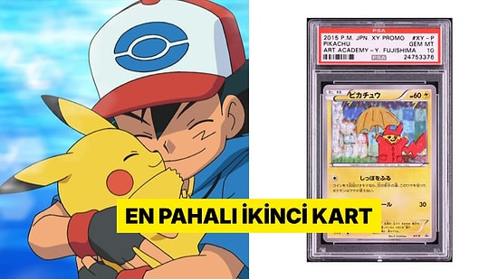 Yağmurluklu Pikachu Kartı 8,4 Milyon Dolara Alıcı Buldu