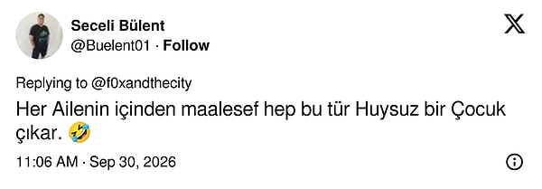Her ailenin içinden böyle huysuz bir çocuk çıkar