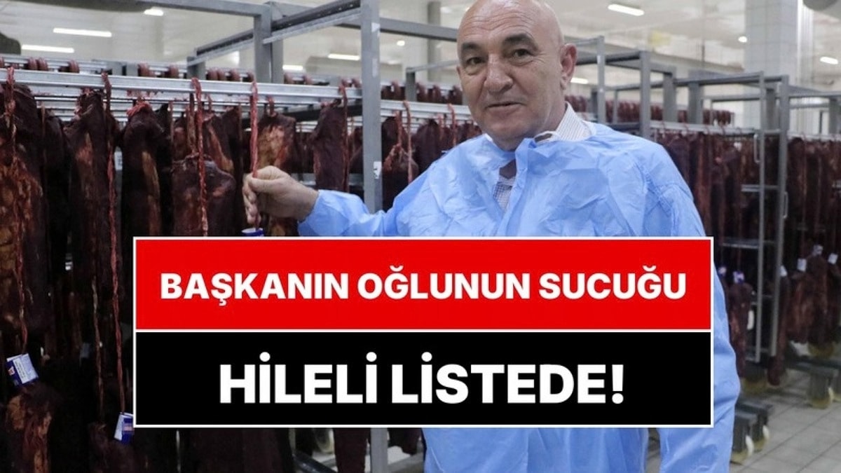 Ticaret Borsası Başkanının Oğluna Ait Sucuk Markası Tağşiş Listesinde
