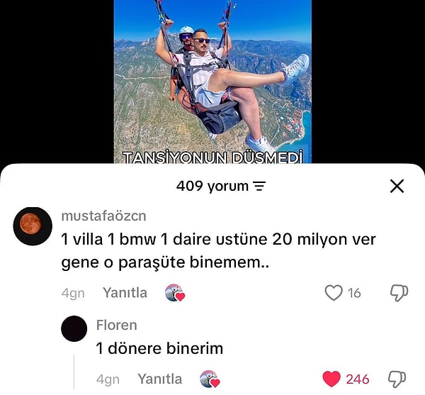 Villayla ikna edilemeyen korku, dönerle aşıldı.