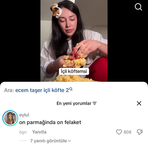 Mutfağa yardım eden değil, felaket getiren eller.