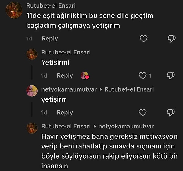 Destek mesajı bile rakip eleme taktiği sayıldı.
