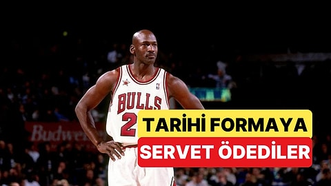 Michael Jordan'ın 'Last Dance' Forması Rekor Kırdı: 12,3 Milyon Dolara Satıldı