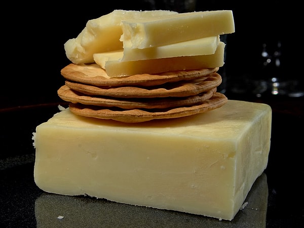 Dünyada en çok tüketilen peynirlerden cheddar sekizinci sırada.