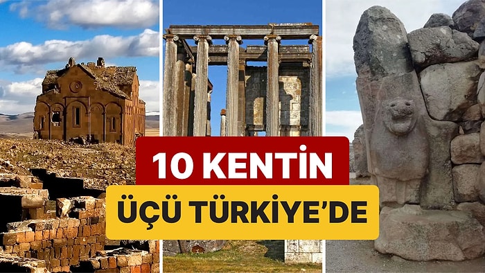 Antik Dünyanın En Güzel Şehirleriydiler: Dünyadaki 10 Kentin 3'ü Türkiye'de