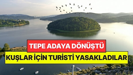 Sular Yükselince Tepe Adaya Dönüştü: Meraklısı Çok Ama 30 Yıldır Turistlere Yasak