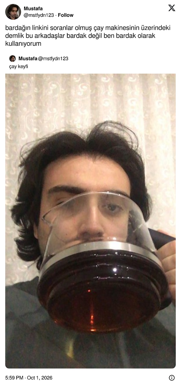 İdeal çay bardağı