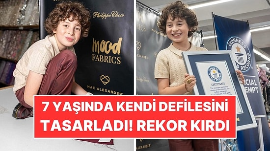 4 Yaşında 'Terzi Olacağım' Dedi: 10 Yaşında Kendi Kumaş Koleksiyonunu Çıkardı