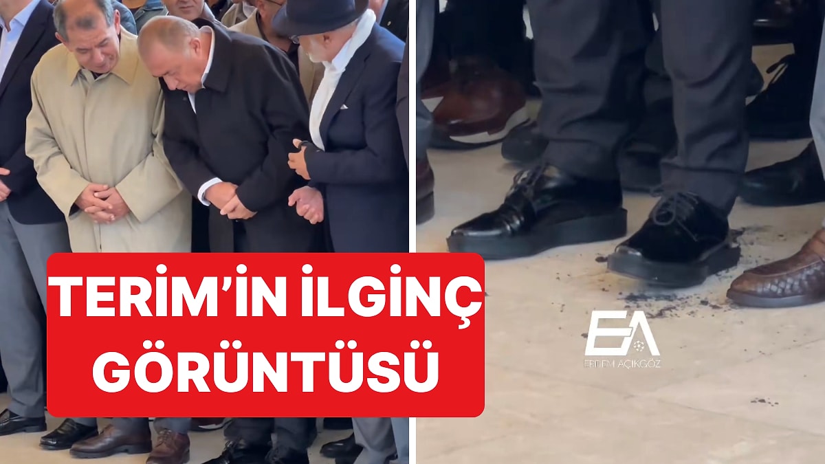 Fatih Terim Cenaze Töreninde Ayakkabısının Azizliğine Uğradı, Ortaya İlginç Anlar Çıktı