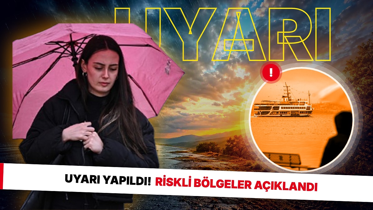 Prof. Dr. Mikdat Kadıoğlu Uyardı: Adana ve Hatay'da Ani Sel, Marmara ile Ege'de Fırtına Riski