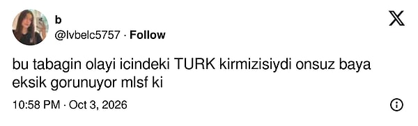 Tabağı tabak yapan şey Türk kırmızısıydı