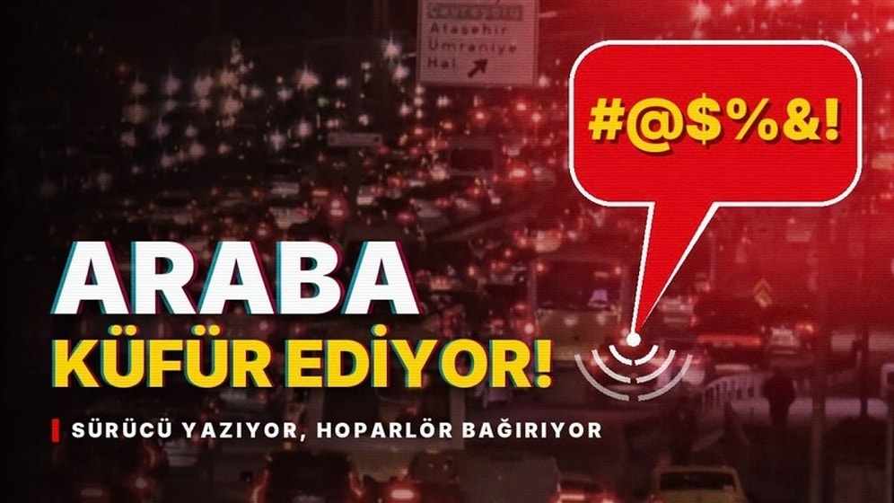 Sürücü Yazıyor, Araba Bağırıyor: Yayalara Küfür Eden Araç Üretildi