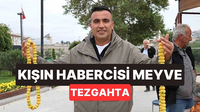 İpe Dizilip Satılıyor, Sadece 15 Gün Tezgahta Kalıyor: Kışın Habercisi Meyvenin Kilosu 75 Lira