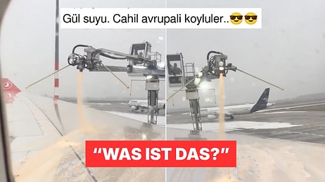 Alman Yolcu Uçaktaki Turuncu Sıvıyı Sorunca Gelen Yanıtlar Viral Oldu