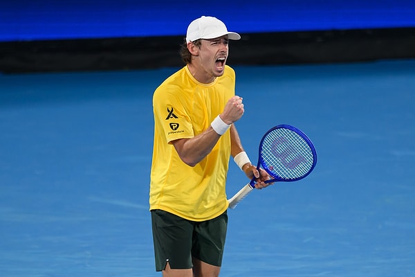 Final rakibi Alex de Minaur oldu.