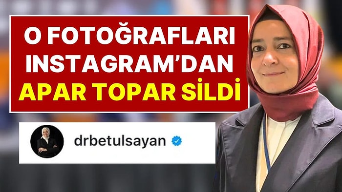 Fatma Betül Sayan Kaya, Fotoğrafları Apar Topar Sildi: Erdin Özel'le Dünya Romanlar Günü Fotoğrafı Kaldırıldı