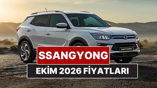 Ekim 2026 SsangYong Fiyat Listesi! İşte SsangYong Actyon, Torres, Musso Grand ve Korando Güncel Fiyatları