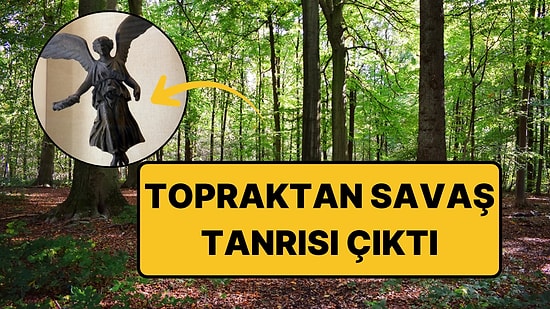 Ormanın Sadece Birkaç Santim Altından Savaş Tanrısının Tapınağı Çıktı