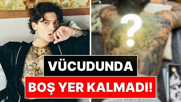 Çakal Sırtının Tamamını Dövmeyle Kaplattı!